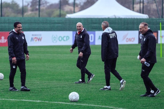 تفاصيل مران منتخب مصر قبل مواجهة أنجولا في كأس افريقيا - صورة