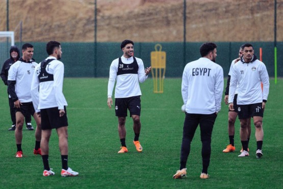 تفاصيل مران منتخب مصر قبل مواجهة أنجولا في كأس افريقيا - صورة