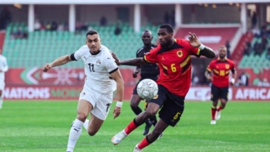 منتخب مصر يتعادل أمام أنجولا في كأس إفريقيا