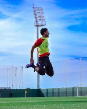 تفاصيل مران منتخب مصر استعدادا لمواجهة بنين في أمم إفريقيا- صورة