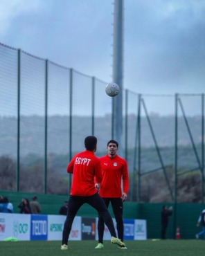 منتخب مصر يختتم تدريباته استعدادًا لمواجهة بنين في إفريقيا.. وتأهيل ثنائي الفريق- صورة