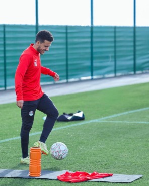 منتخب مصر يختتم تدريباته استعدادًا لمواجهة بنين في إفريقيا.. وتأهيل ثنائي الفريق- صورة