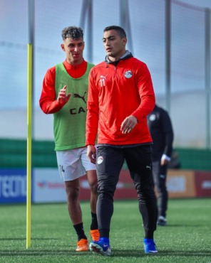 منتخب مصر يختتم تدريباته استعدادًا لمواجهة بنين في إفريقيا.. وتأهيل ثنائي الفريق- صورة