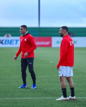 منتخب مصر يختتم تدريباته استعدادًا لمواجهة بنين في إفريقيا.. وتأهيل ثنائي الفريق- صورة