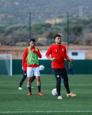 منتخب مصر يختتم تدريباته استعدادًا لمواجهة بنين في إفريقيا.. وتأهيل ثنائي الفريق- صورة