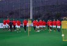 منتخب مصر يواصل تدريباته استعداداً لمواجهة كوت ديفوار.. ولاعب الفريق يخضع للتأهيل - صورة