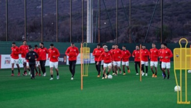 منتخب مصر يواصل تدريباته استعداداً لمواجهة كوت ديفوار.. ولاعب الفريق يخضع للتأهيل - صورة