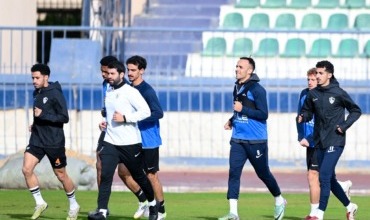 مران الزمالك.. تدريبات بدنية خططية و تقسيمة فنية استعدادا لمواجهة المصري