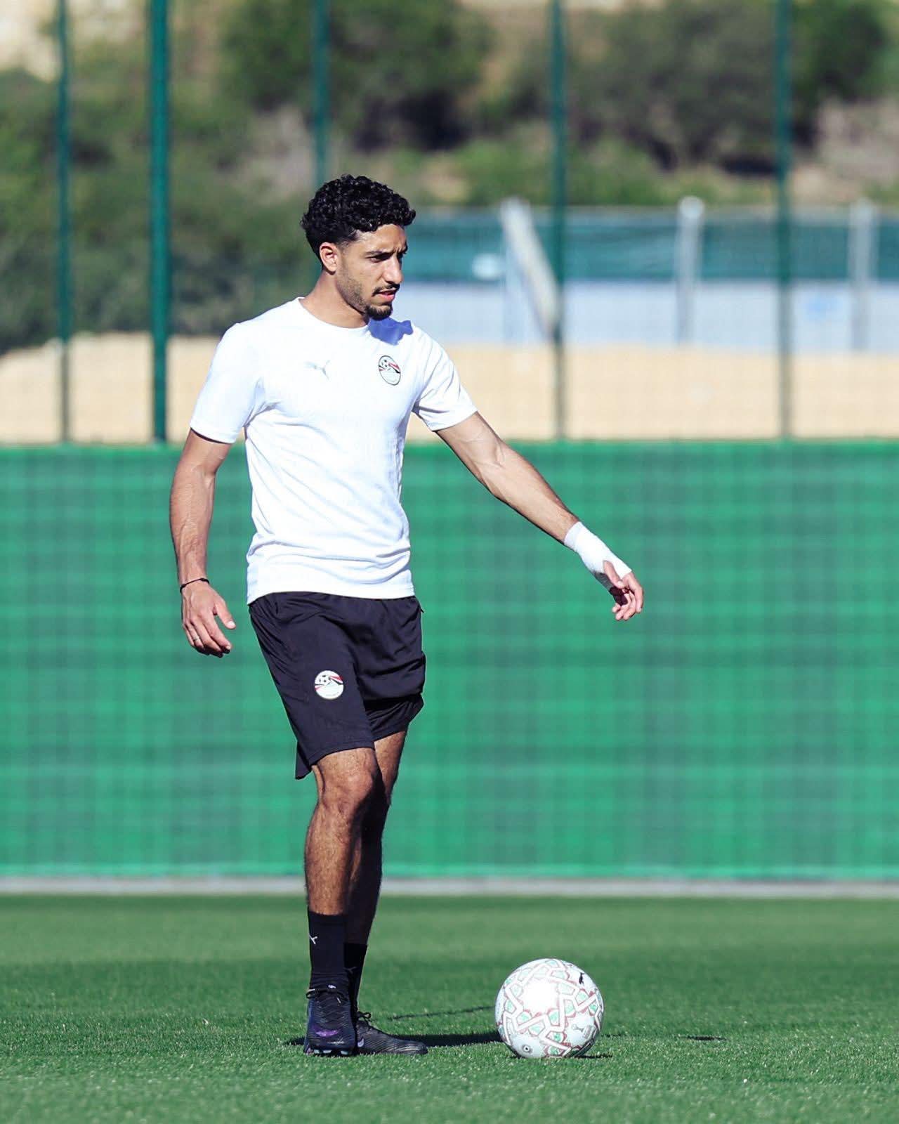 منتخب مصر يخوض مرانه الأخير في أغادير ويتجه لطنجه استعدادا لمواجهة السنغال في بطولة إفريقيا - صورة