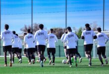 منتخب مصر يخوض مرانه الأخير في أغادير ويتجه لطنجه استعدادا لمواجهة السنغال في بطولة إفريقيا - صورة