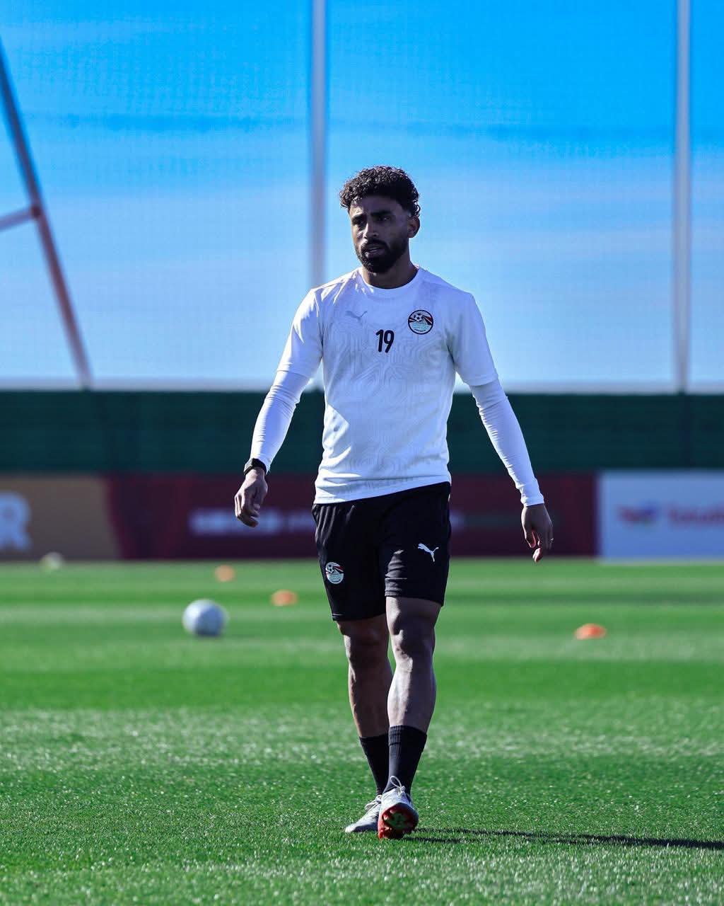 منتخب مصر يخوض مرانه الأخير في أغادير ويتجه لطنجه استعدادا لمواجهة السنغال في بطولة إفريقيا - صورة