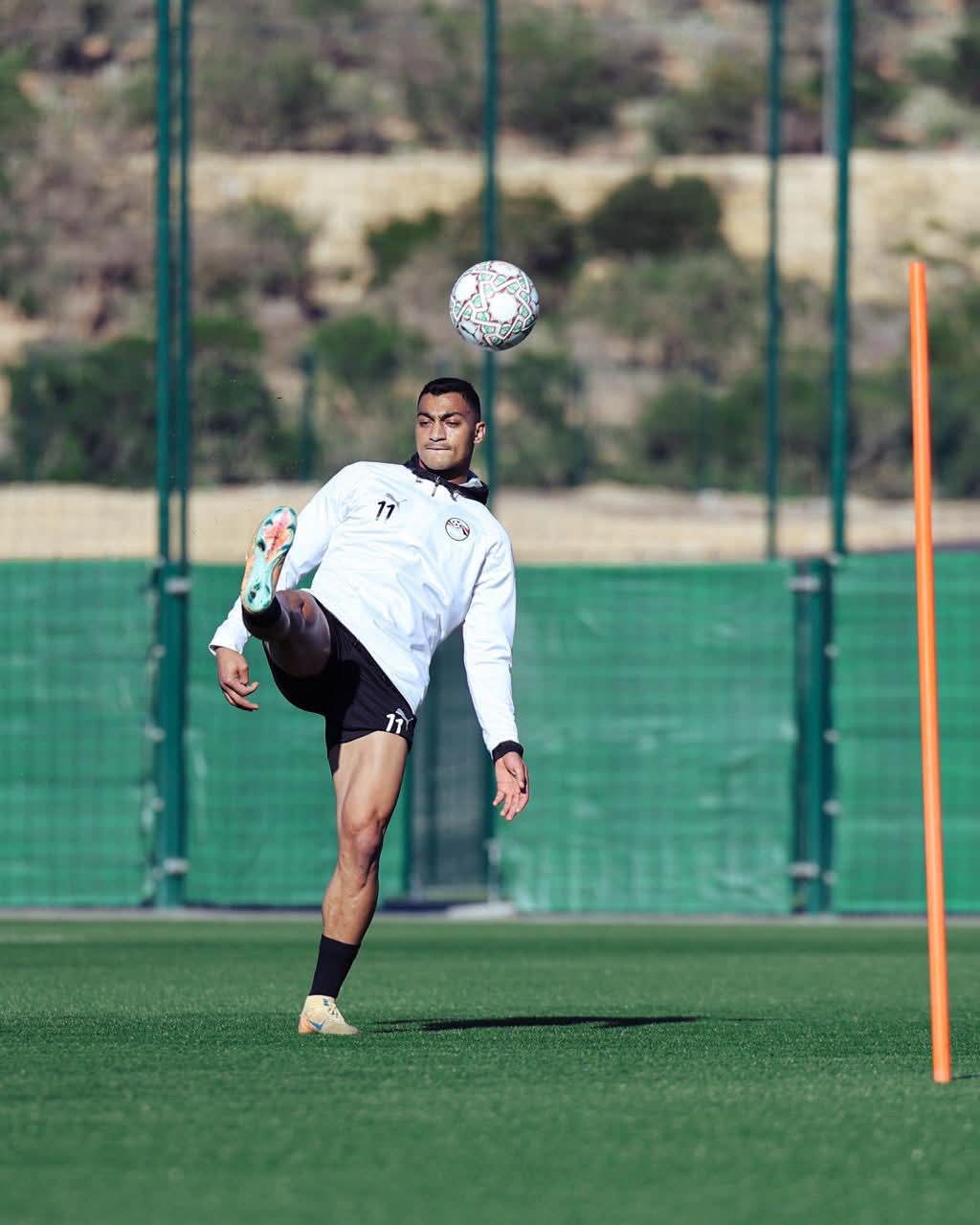 منتخب مصر يخوض مرانه الأخير في أغادير ويتجه لطنجه استعدادا لمواجهة السنغال في بطولة إفريقيا - صورة