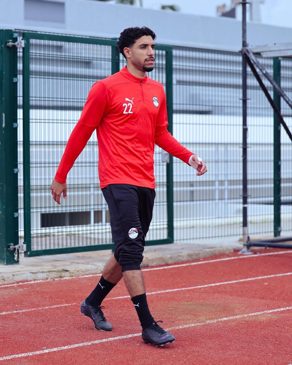 منتخب مصر يختتم تدريباته استعدادًا لمواجهة نيجيريا في بطولة إفريقيا- صورة