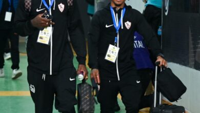 الزمالك يصل ستاد الجيش ببرج العرب لمواجهة المصري في الكونفدرالية- صورة