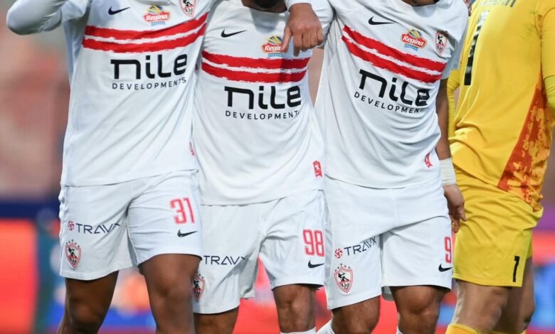 الزمالك يفوز على بتروجيت في الدوري 1 الزمالك يفوز على بتروجيت في الدوري
