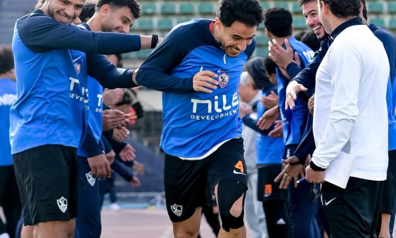 15 صورة ترصد كواليس مران الزمالك قبل مواجهة المصري.. عودة نجم الفريق 1 15 صورة ترصد كواليس مران الزمالك قبل مواجهة المصري.. عودة نجم الفريق