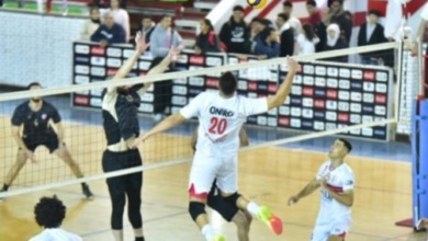 الزمالك يفوز على الترسانة في دوري الكرة الطائرة