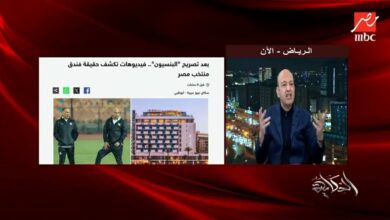 عمرو أديب يفتح النار على حسام حسن بسبب المغرب