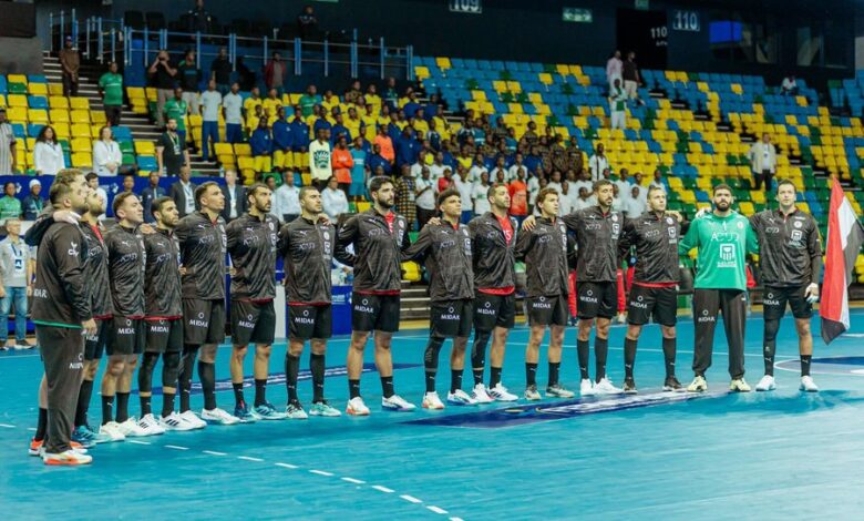 منتخب مصر يتأهل لنصف نهائي بطولة إفريقيا لليد بعد اكتساح نيجيريا 1 منتخب مصر يتأهل لنصف نهائي بطولة إفريقيا لليد بعد اكتساح نيجيريا