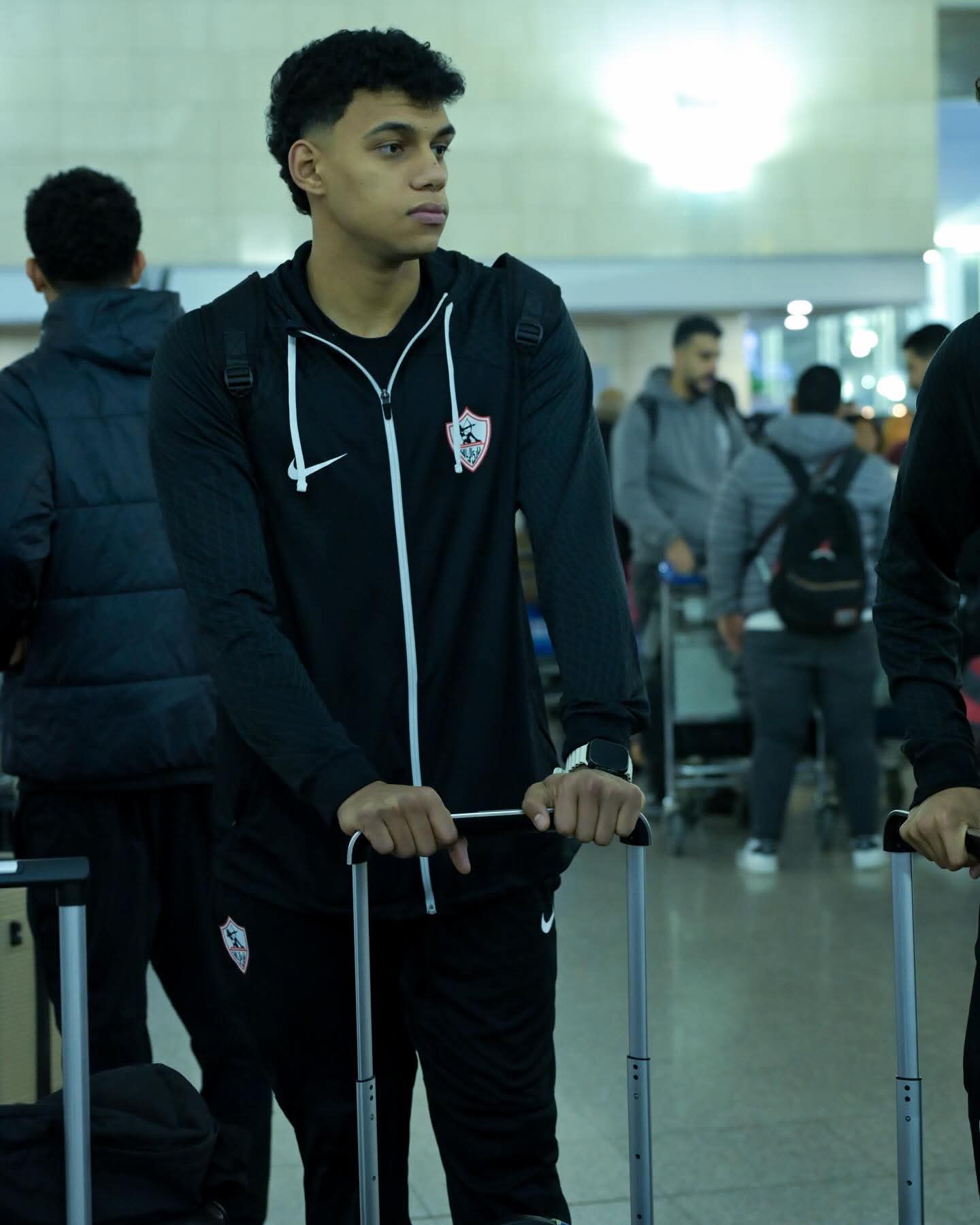 الزمالك يغادر القاهرة متجها لزامبيا لمواجهة زيسكو في الكونفدرالية-صورة