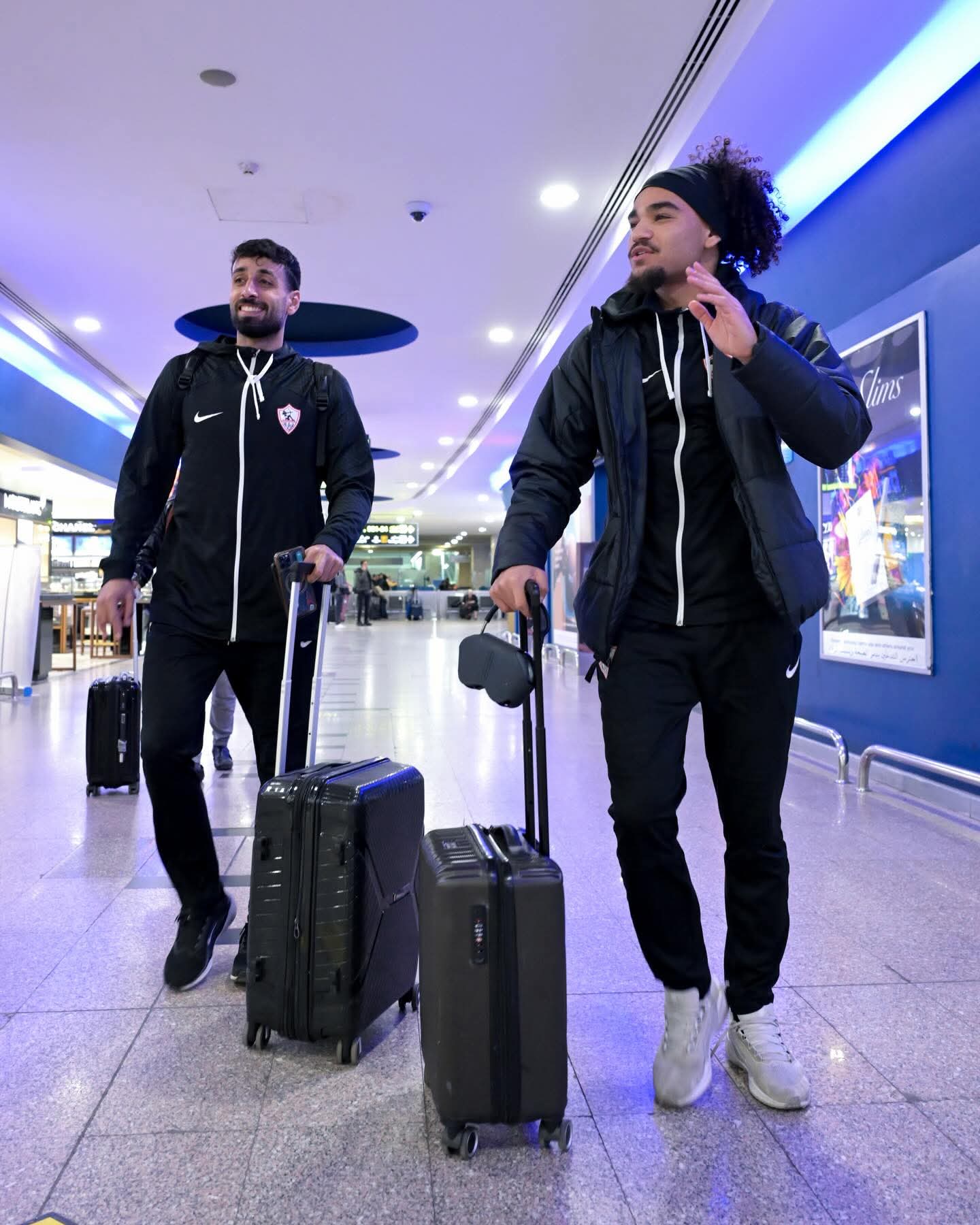 الزمالك يغادر القاهرة متجها لزامبيا لمواجهة زيسكو في الكونفدرالية-صورة