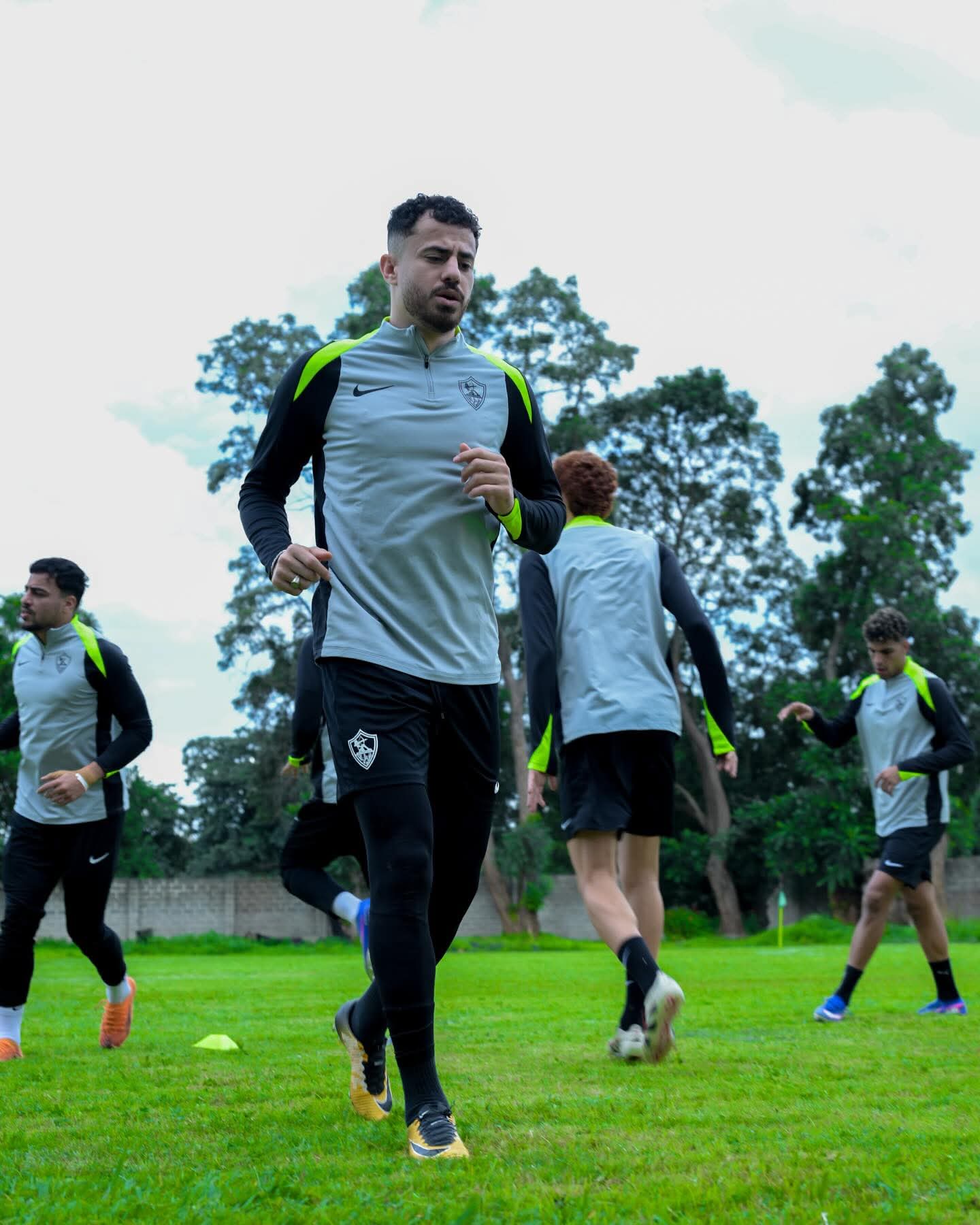 11 صورة ترصد كواليس مران الزمالك الختامي قبل مواجهة زيسكو