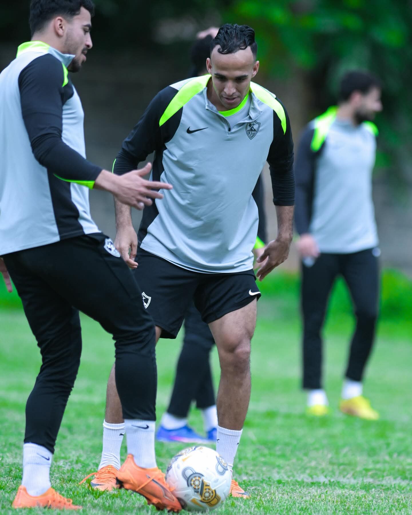 11 صورة ترصد كواليس مران الزمالك الختامي قبل مواجهة زيسكو