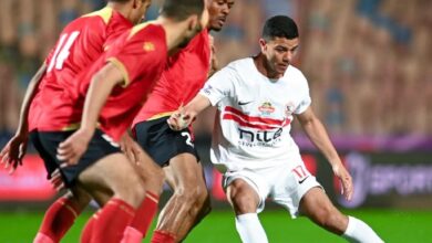 نجم الزمالك أفضل لاعب في مباراة الفريق أمام حرس الحدود