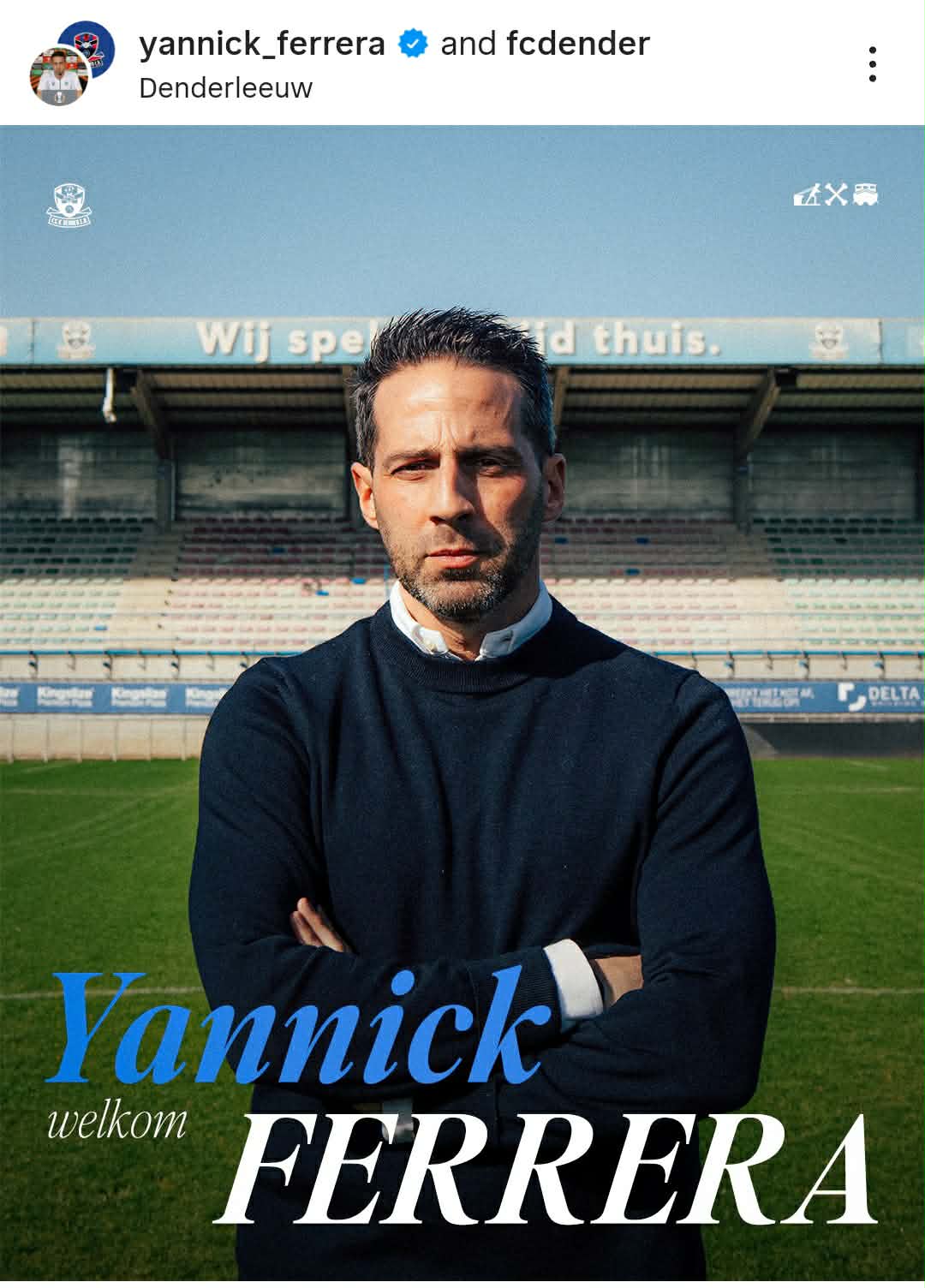 صاحب المركز الأخير بالدوري البلجيكي يعلن تعيين يانيك فيريرا مدرب للفريق- صورة