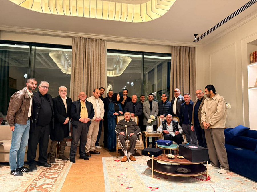 "تجمع رمضان" في منزل ممدوح عباس.. حازم إمام ومجلس الزمالك في قلب الحدث – صورة