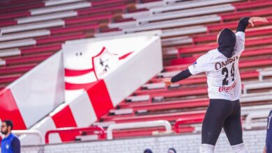 الزمالك يفوز على سبورتنج في دوري السوبر للكرة الطائرة "سيدات"