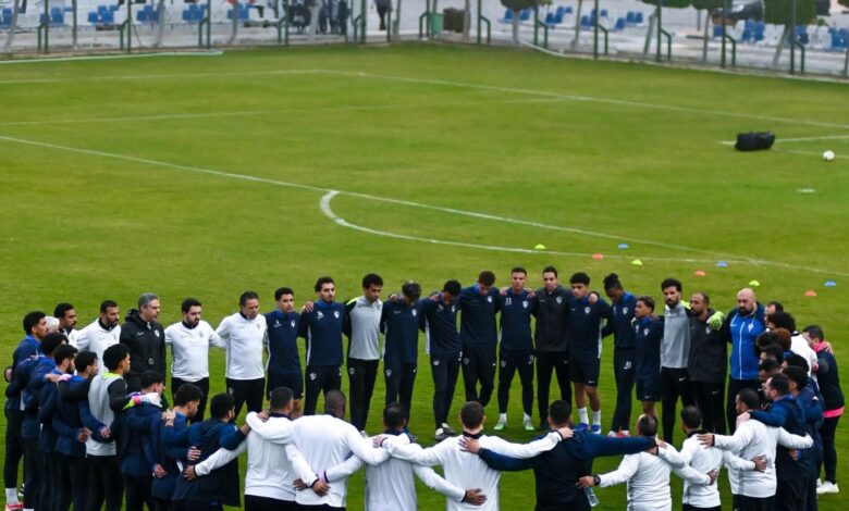 تفاصيل جلسة معتمد جمال مع لاعبي الزمالك استعدادا لمواجهة الاتحاد 1 تفاصيل جلسة معتمد جمال مع لاعبي الزمالك استعدادا لمواجهة الاتحاد