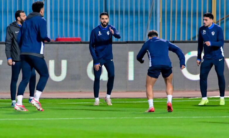 تدريبات خاصة للاعبي الزمالك استعدادا لمواجهة الاتحاد السكندري في الدوري 1 تدريبات خاصة للاعبي الزمالك استعدادا لمواجهة الاتحاد السكندري في الدوري