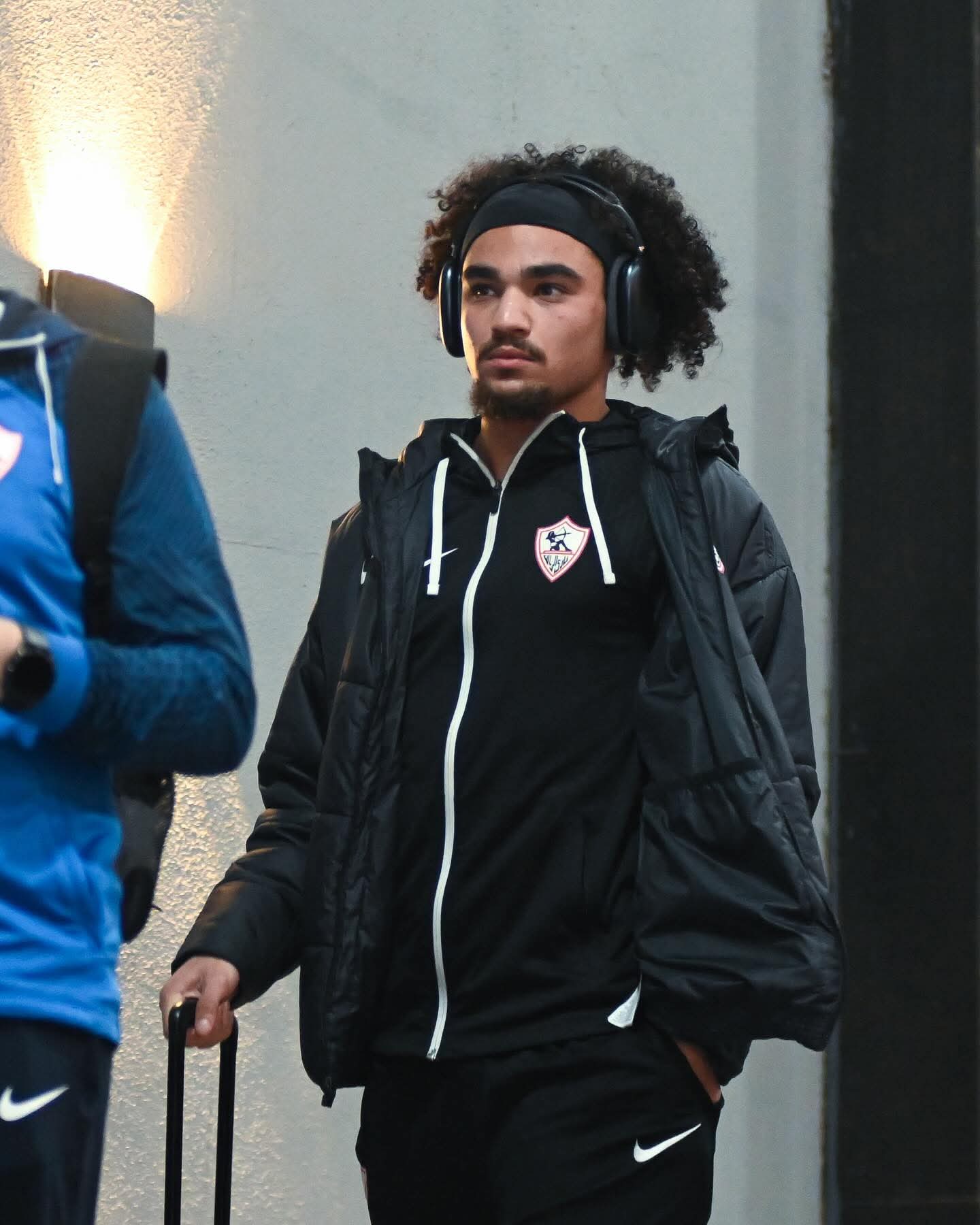 الزمالك يصل ستاد القاهرة لمواجهة الاتحاد في الدوري- صورة