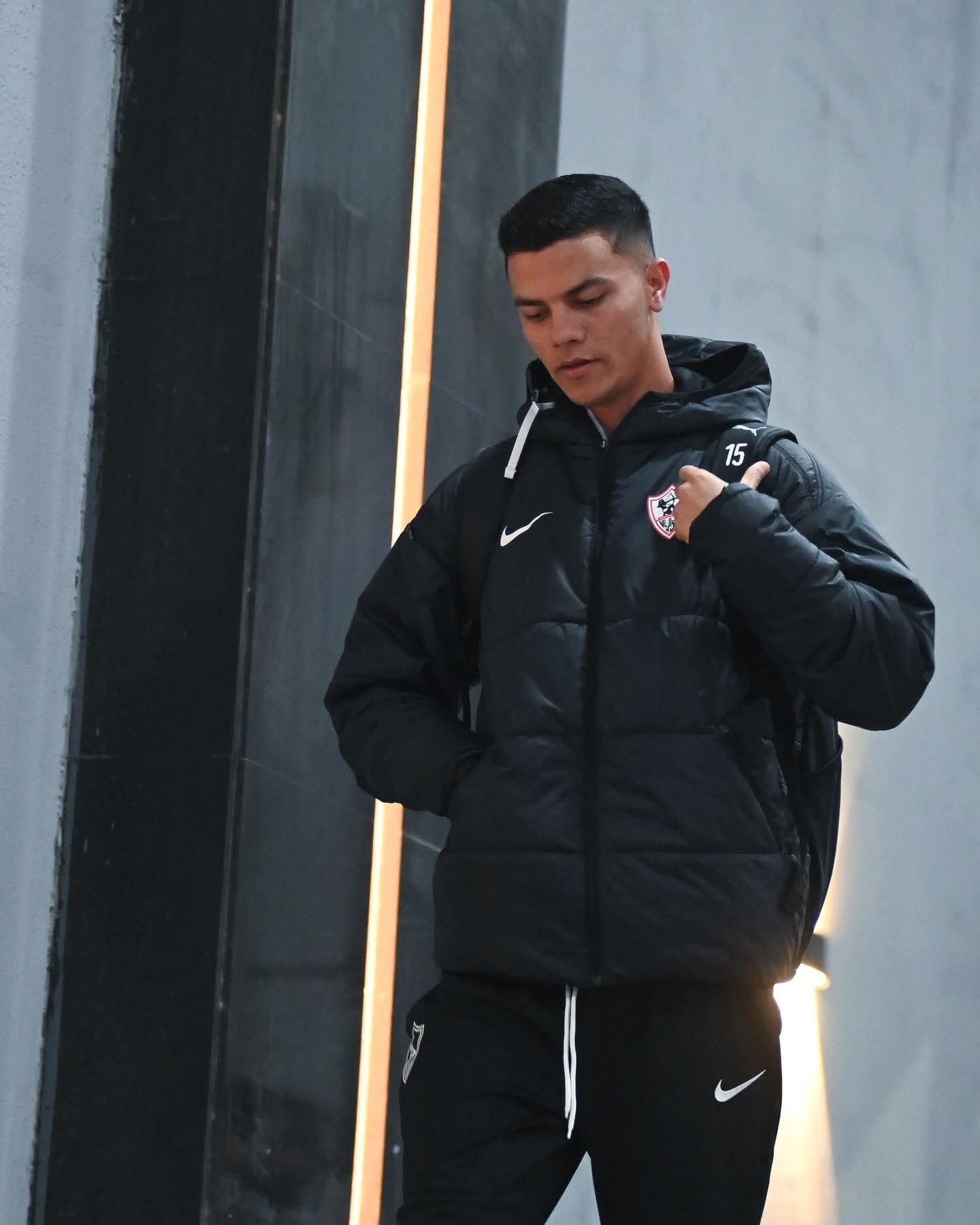 الزمالك يصل ستاد القاهرة لمواجهة الاتحاد في الدوري- صورة