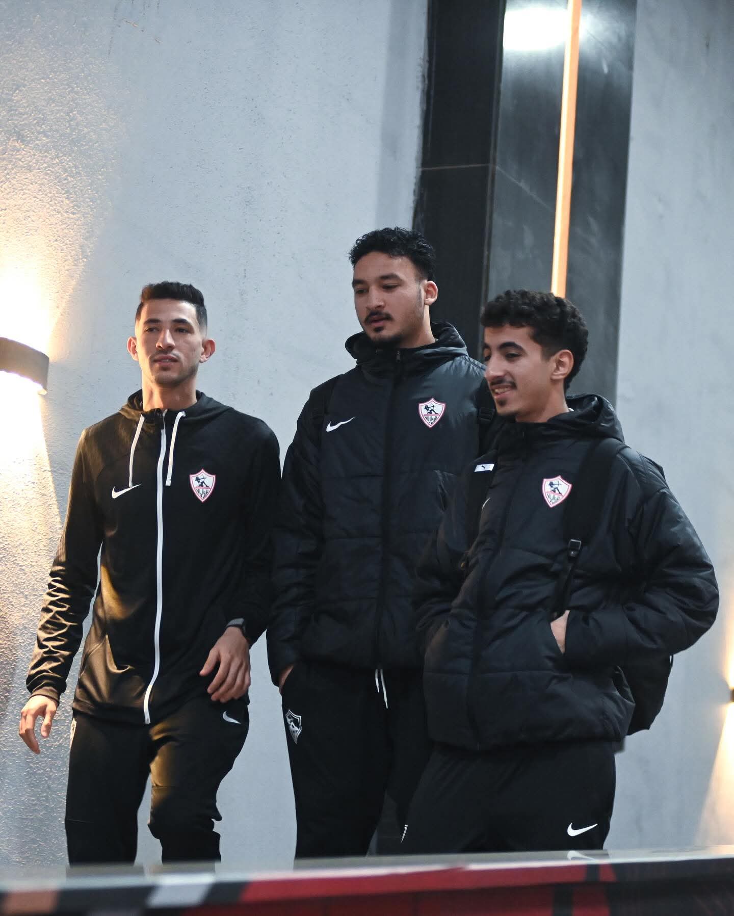 الزمالك يصل ستاد القاهرة لمواجهة الاتحاد في الدوري- صورة