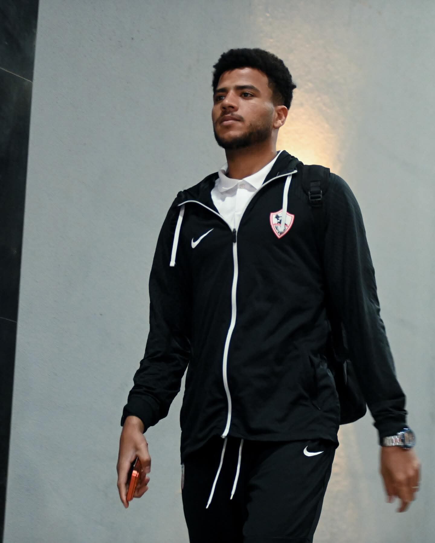 الزمالك يصل ستاد القاهرة لمواجهة الاتحاد في الدوري- صورة