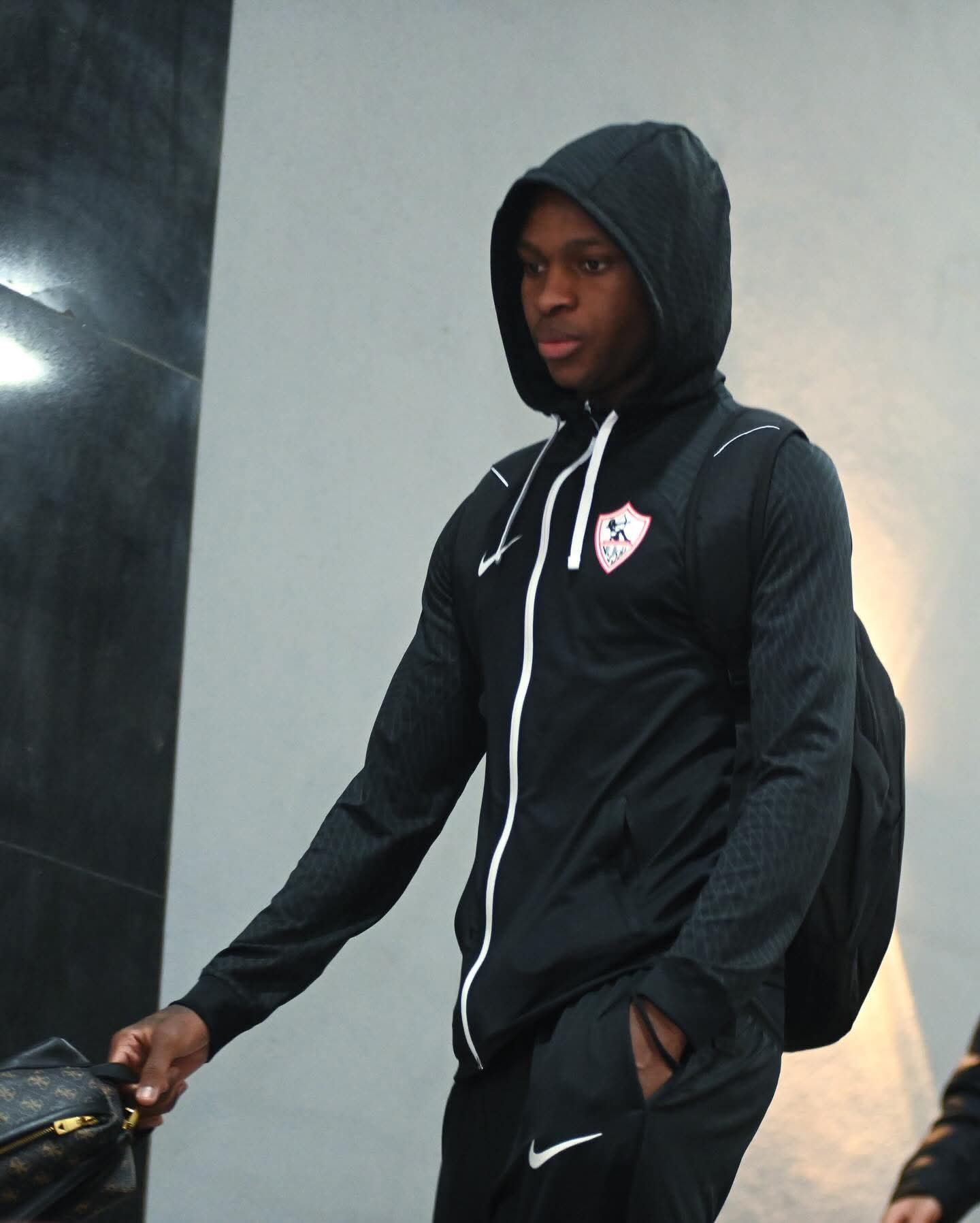 الزمالك يصل ستاد القاهرة لمواجهة الاتحاد في الدوري- صورة