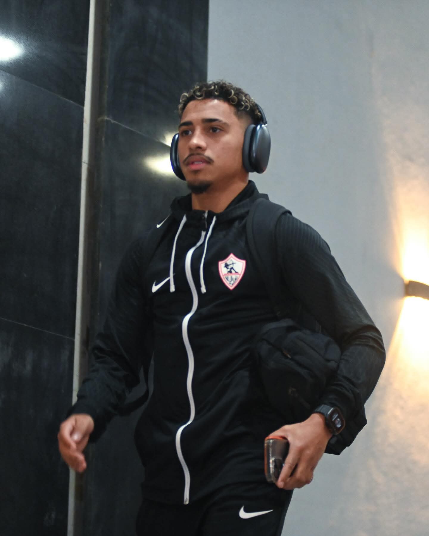 الزمالك يصل ستاد القاهرة لمواجهة الاتحاد في الدوري- صورة