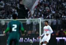 نجم الزمالك افضل لاعب في مباراة الاتحاد السكندري-صورة