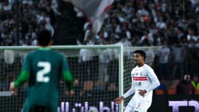 نجم الزمالك افضل لاعب في مباراة الاتحاد السكندري-صورة