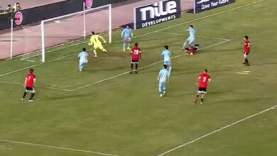 شاهد أهداف فوز طلائع الجيش على الأهلي في الدوري- فيديو