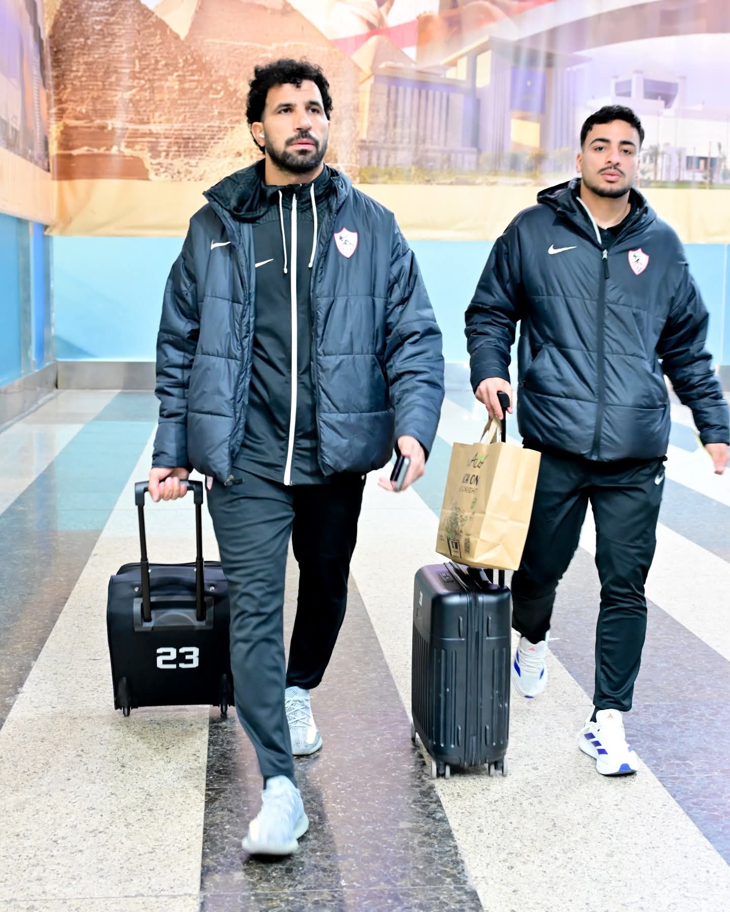 الزمالك يغادر القاهرة لمواجهة أوتوهو الكونغولي في الكونفدرالية-صورة