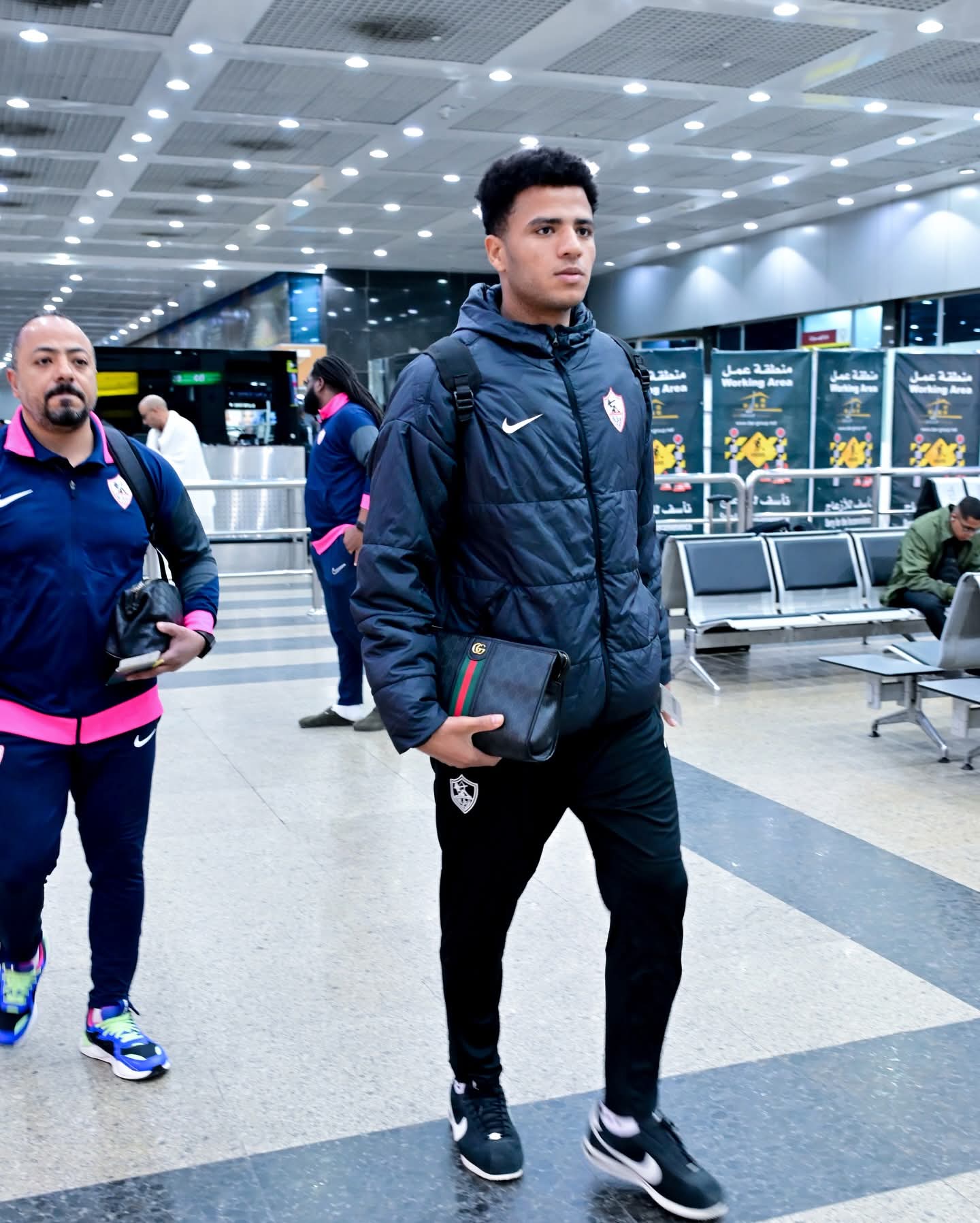 الزمالك يغادر القاهرة لمواجهة أوتوهو الكونغولي في الكونفدرالية-صورة