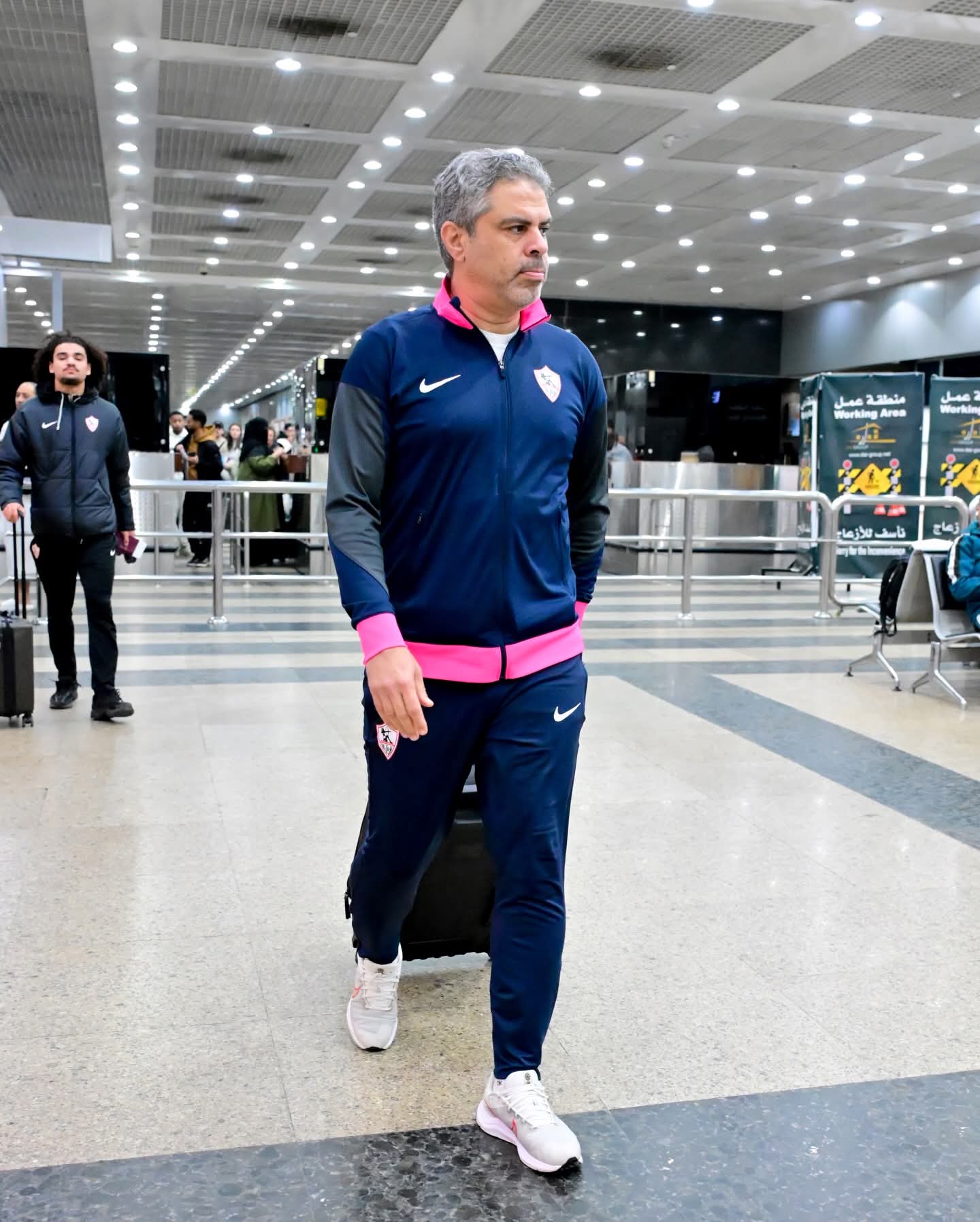 الزمالك يغادر القاهرة لمواجهة أوتوهو الكونغولي في الكونفدرالية-صورة