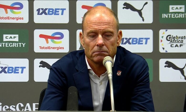 تصريحات ناريه لييس توروب المدير الفني للأهلي بعد الخروج الفاضح من الترجي التونسي 1 تصريحات ناريه لييس توروب المدير الفني للأهلي بعد الخروج الفاضح من الترجي التونسي