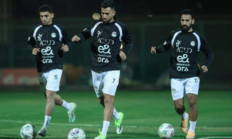 منتخب مصر يخوض أولى تدريباته استعدادًا لوديتي السعودية وإسبانيا - صورة 1 منتخب مصر يخوض أولى تدريباته استعدادًا لوديتي السعودية وإسبانيا - صورة