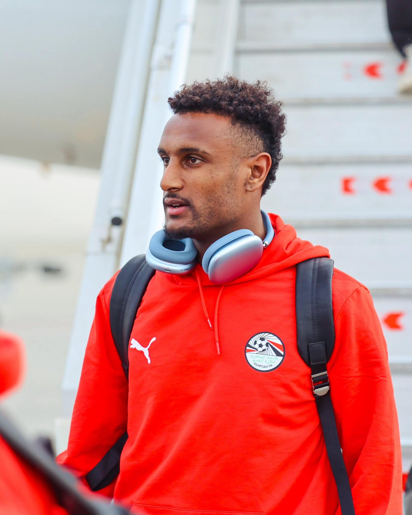 بعثة منتخب مصر تصل جدة استعداداً لمواجهة السعودية ودياً - صورة