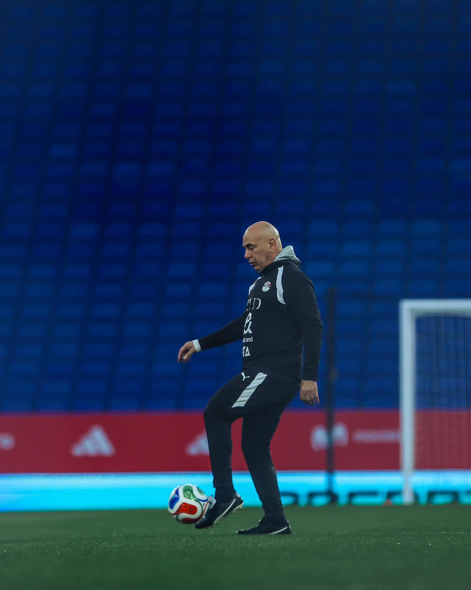 18 صورة ترصد كواليس مران منتخب مصر الختامي قبل مواجهة إسبانيا