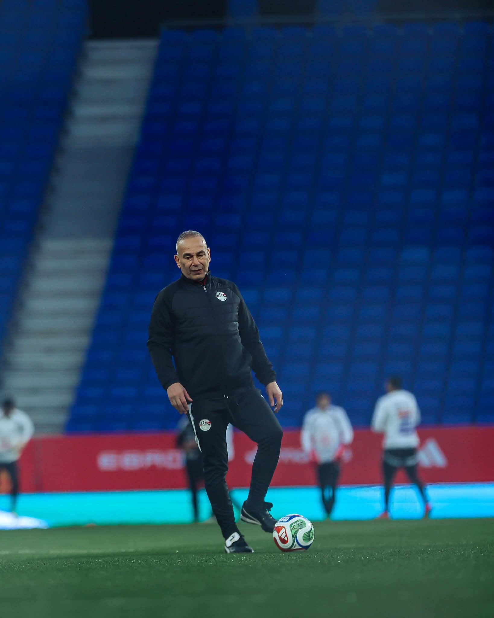 18 صورة ترصد كواليس مران منتخب مصر الختامي قبل مواجهة إسبانيا